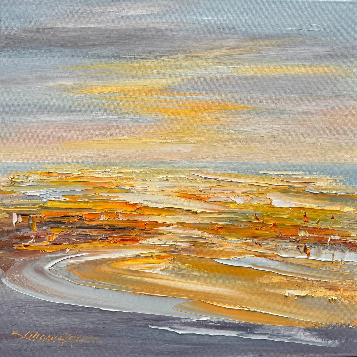 A brand new day No 90 - Original Art - Gold Coast Gallery Of ArtLiliana Gigovic