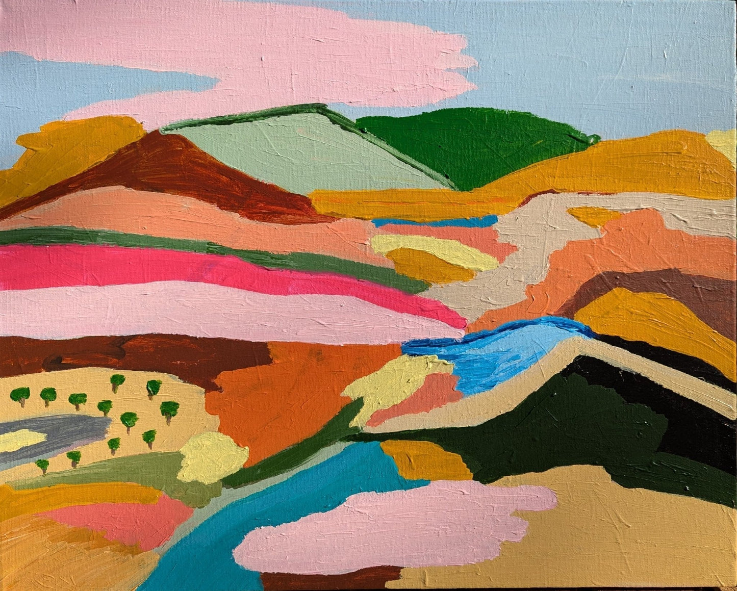 A Pace to chill - Original Art - Gold Coast Gallery Of ArtAlpana Rai