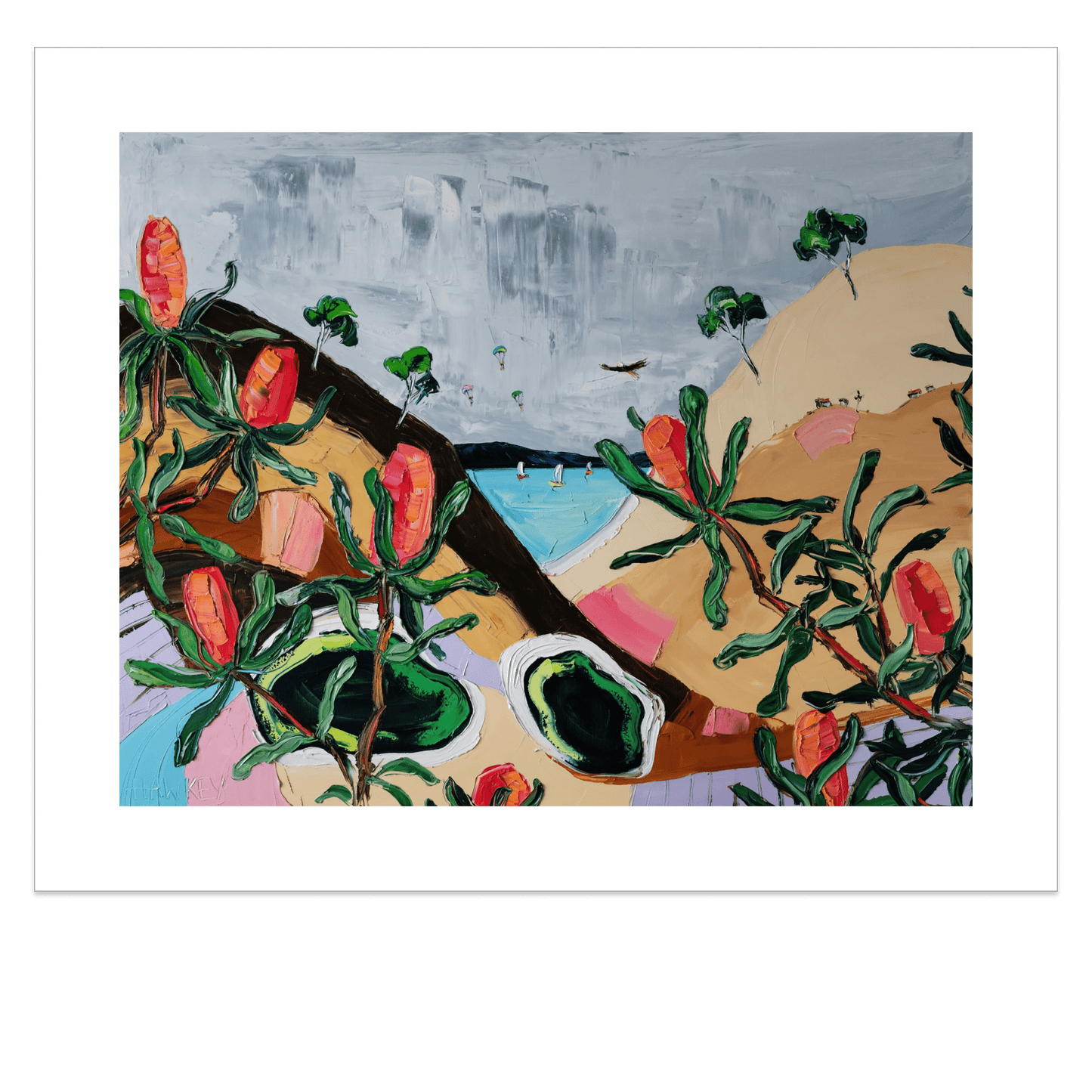 A Play on Nature - Fine Art Print - Gold Coast Gallery Of ArtAngela Hawkey