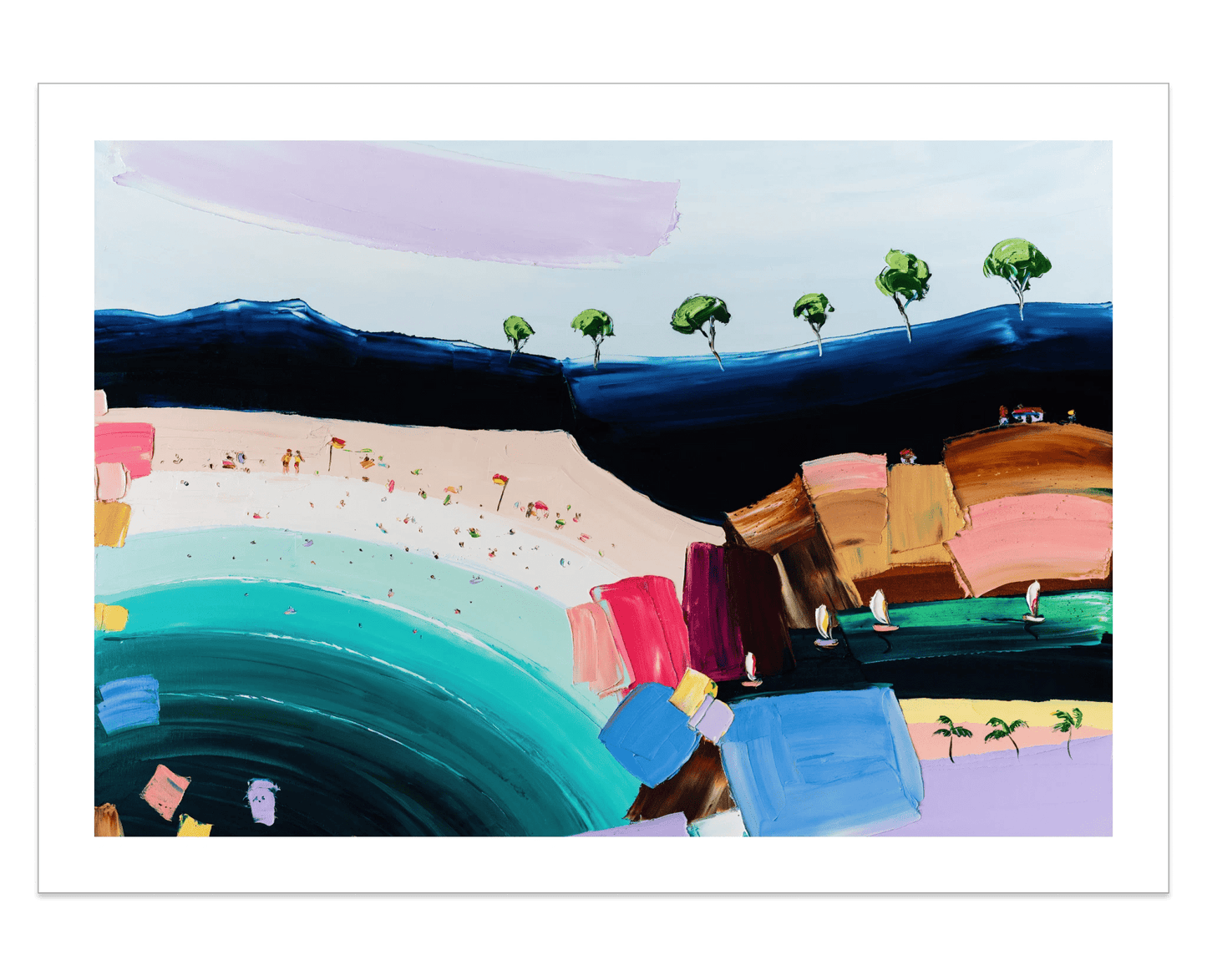 A Sandy Escape - Fine Art Print - Gold Coast Gallery Of ArtAngela Hawkey