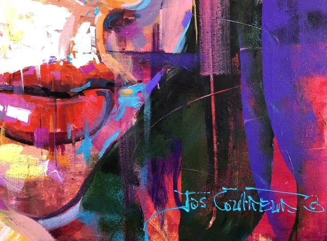 Abstract Beauty 4 - Original Art - Gold Coast Gallery Of ArtJos Coufreur