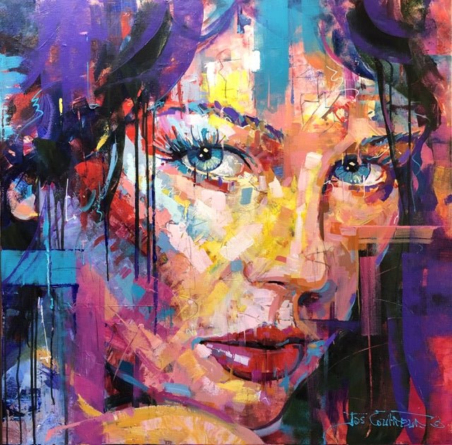 Abstract Beauty 4 - Original Art - Gold Coast Gallery Of ArtJos Coufreur