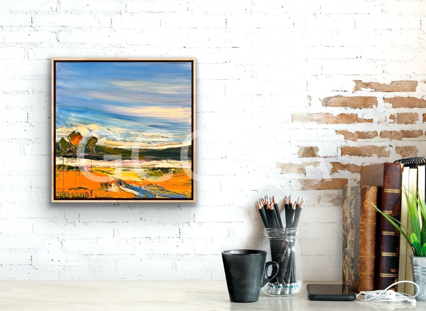 Abstracted Landscape 7 - Gold Coast Gallery Of ArtHilly Coufreur