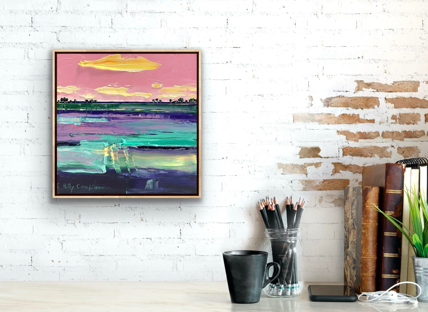 Abstracted Landscape 9 - Gold Coast Gallery Of ArtHilly Coufreur