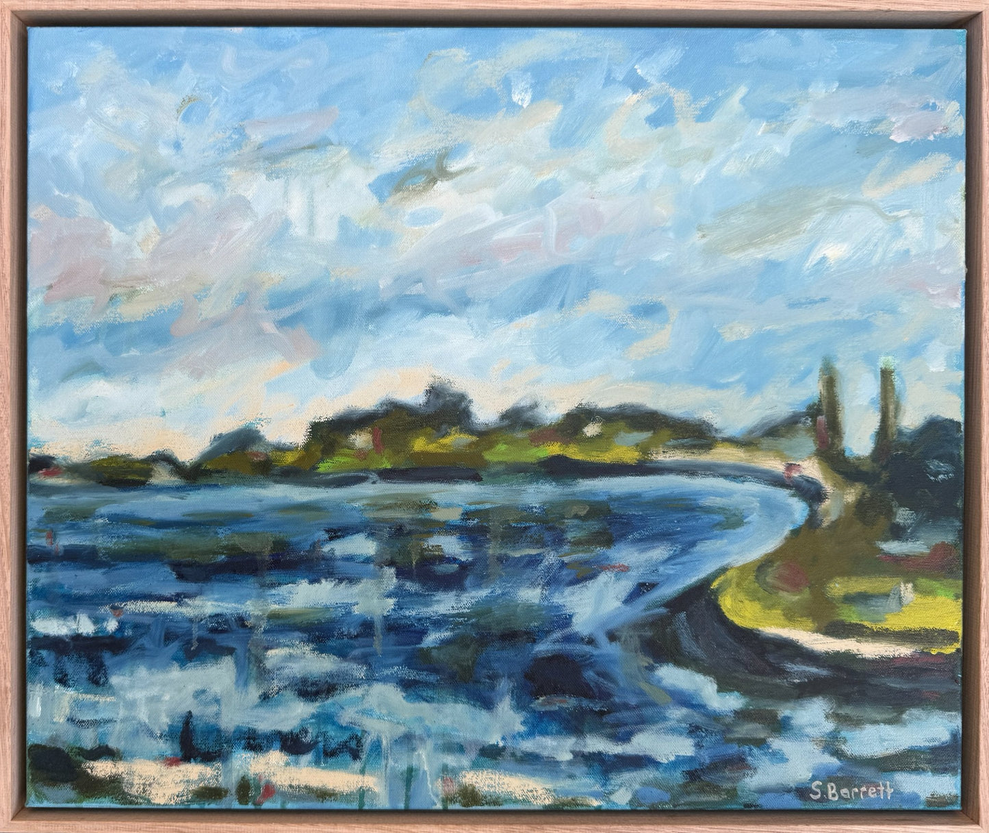 Across The Bay - Original Art - Gold Coast Gallery Of ArtSuzanne Barrett