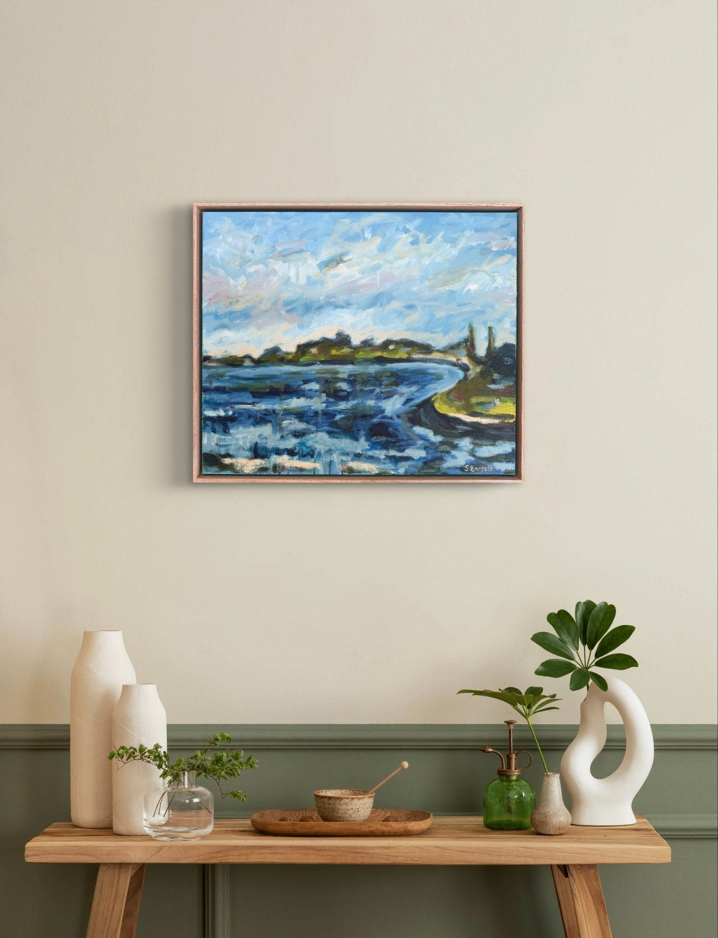 Across The Bay - Original Art - Gold Coast Gallery Of ArtSuzanne Barrett