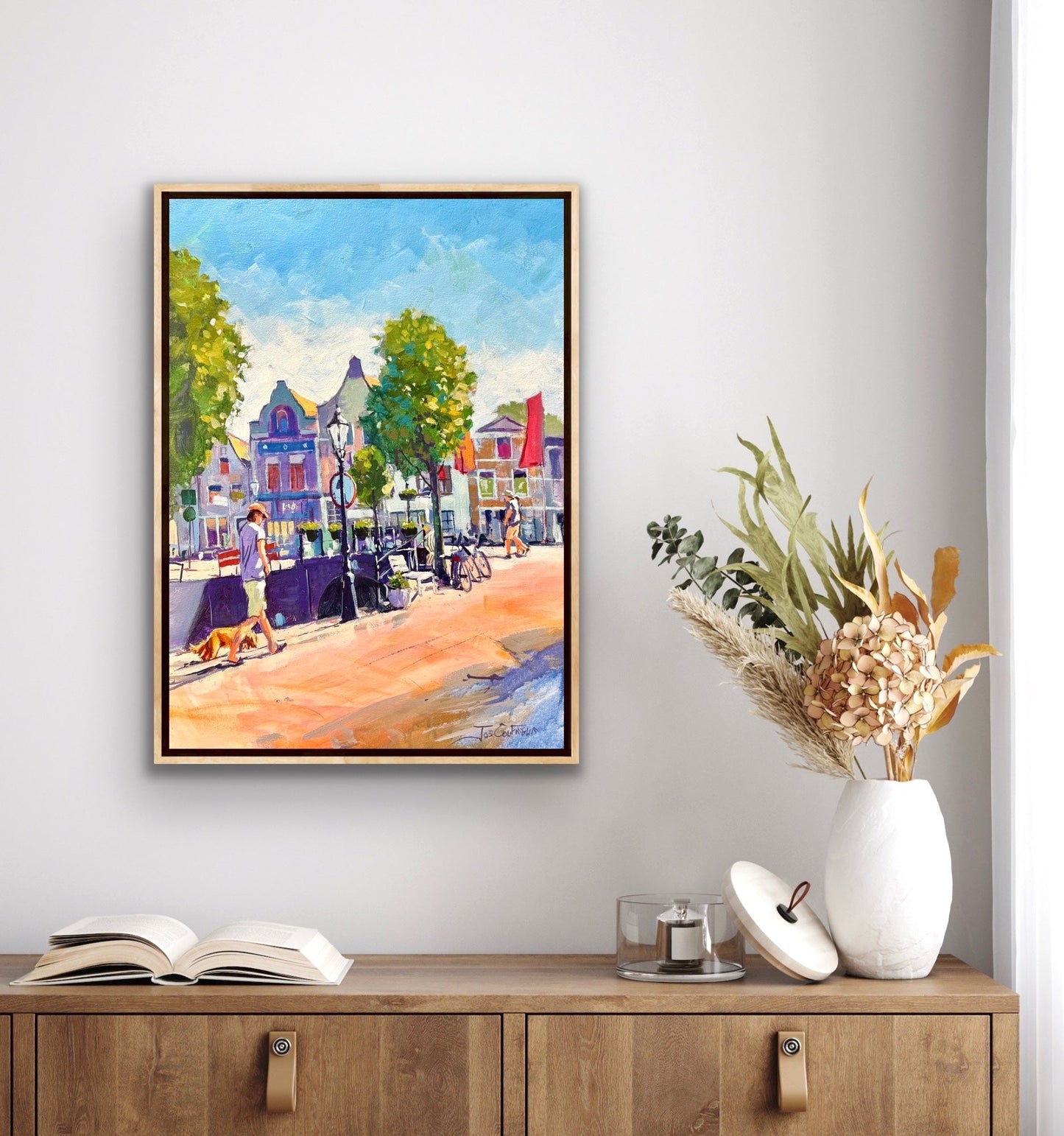 Afternoon Stroll - Gold Coast Gallery Of ArtJos Coufreur