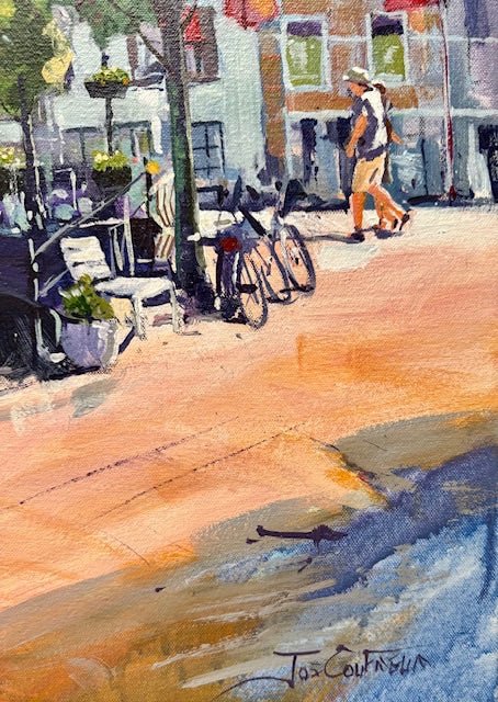 Afternoon Stroll - Gold Coast Gallery Of ArtJos Coufreur