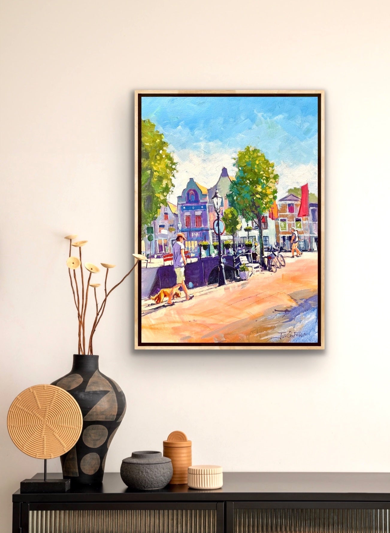 Afternoon Stroll - Gold Coast Gallery Of ArtJos Coufreur