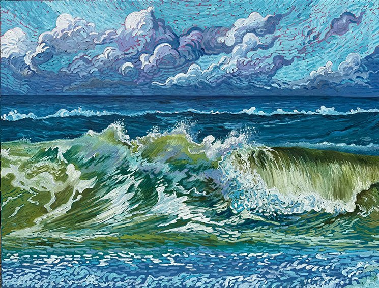 Agitated - Gold Coast Gallery Of ArtMichael Baker