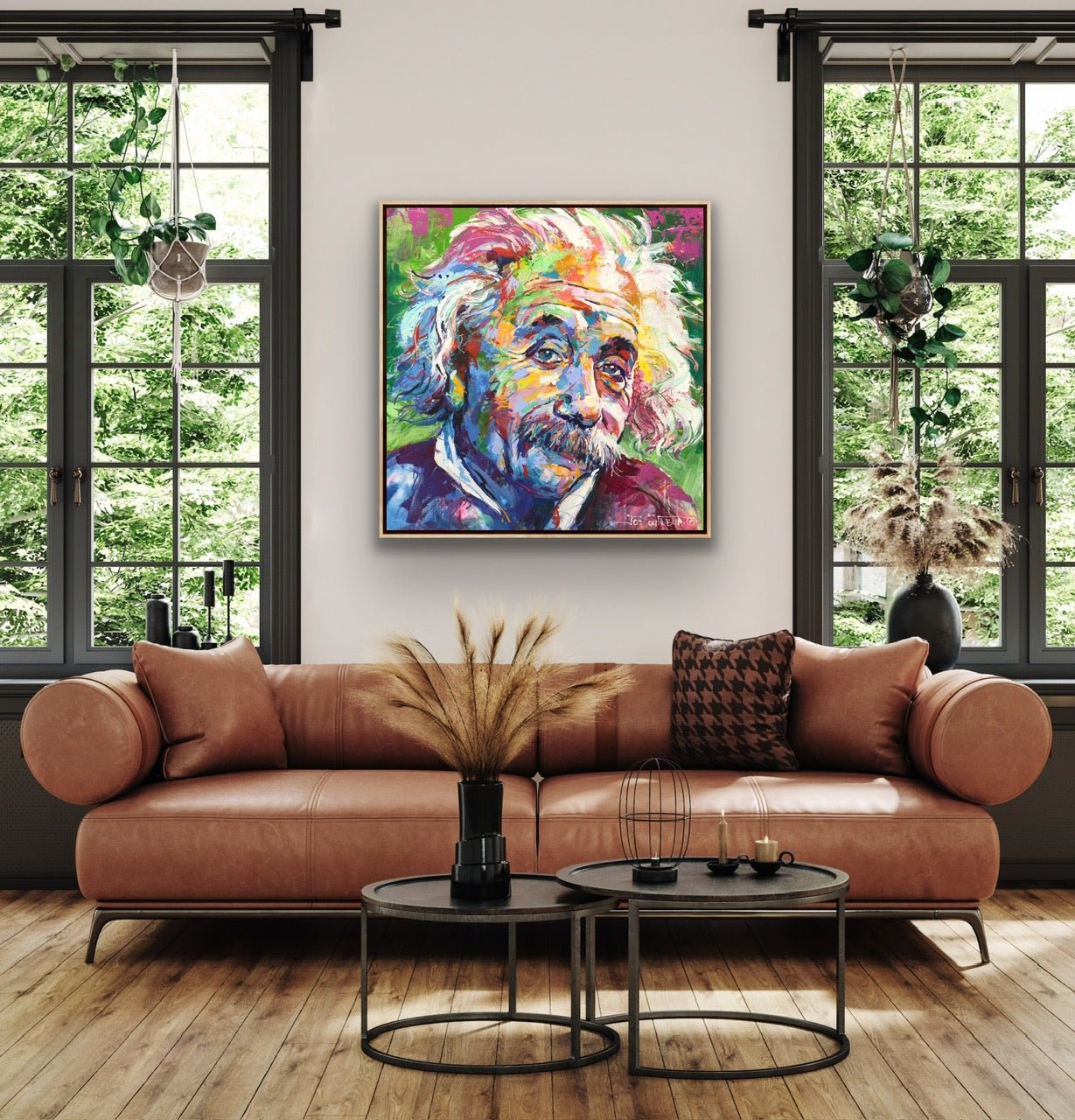 Albert Einstein 11 - Original Art - Gold Coast Gallery Of ArtJos Coufreur