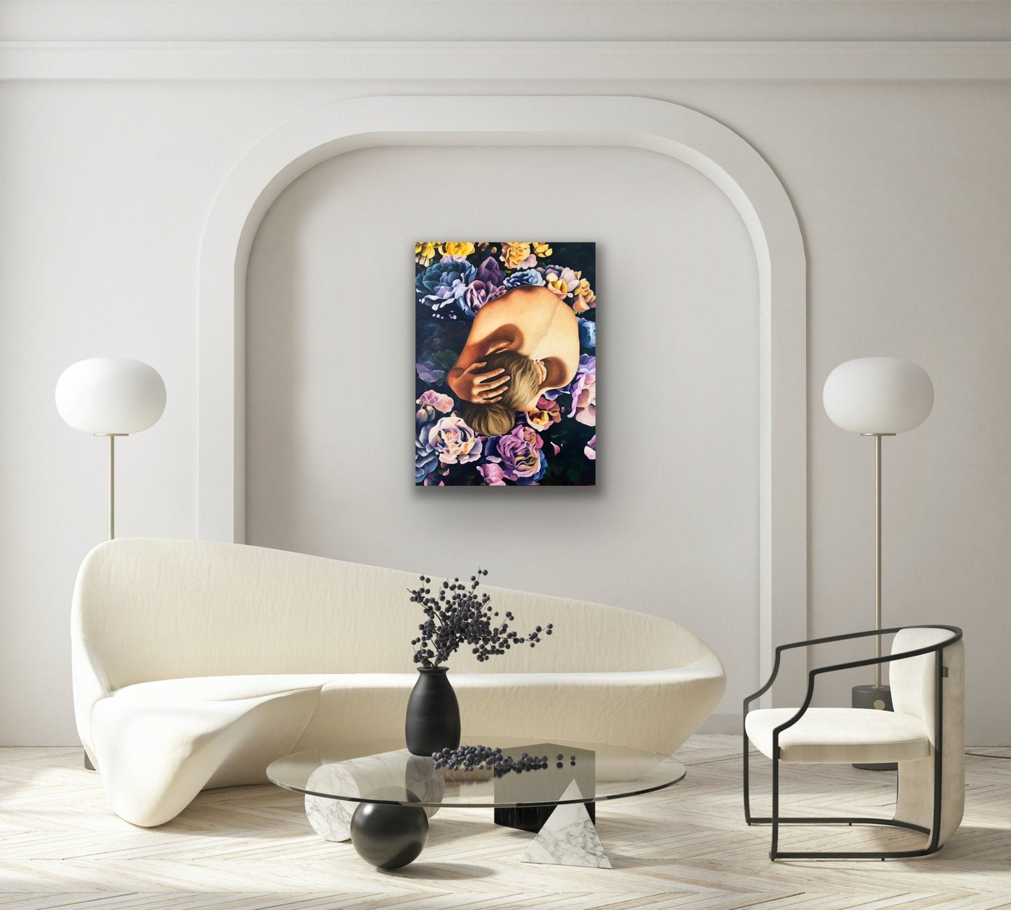 All Along You Were Blooming - Original Art - Gold Coast Gallery Of ArtTrisha Lambi