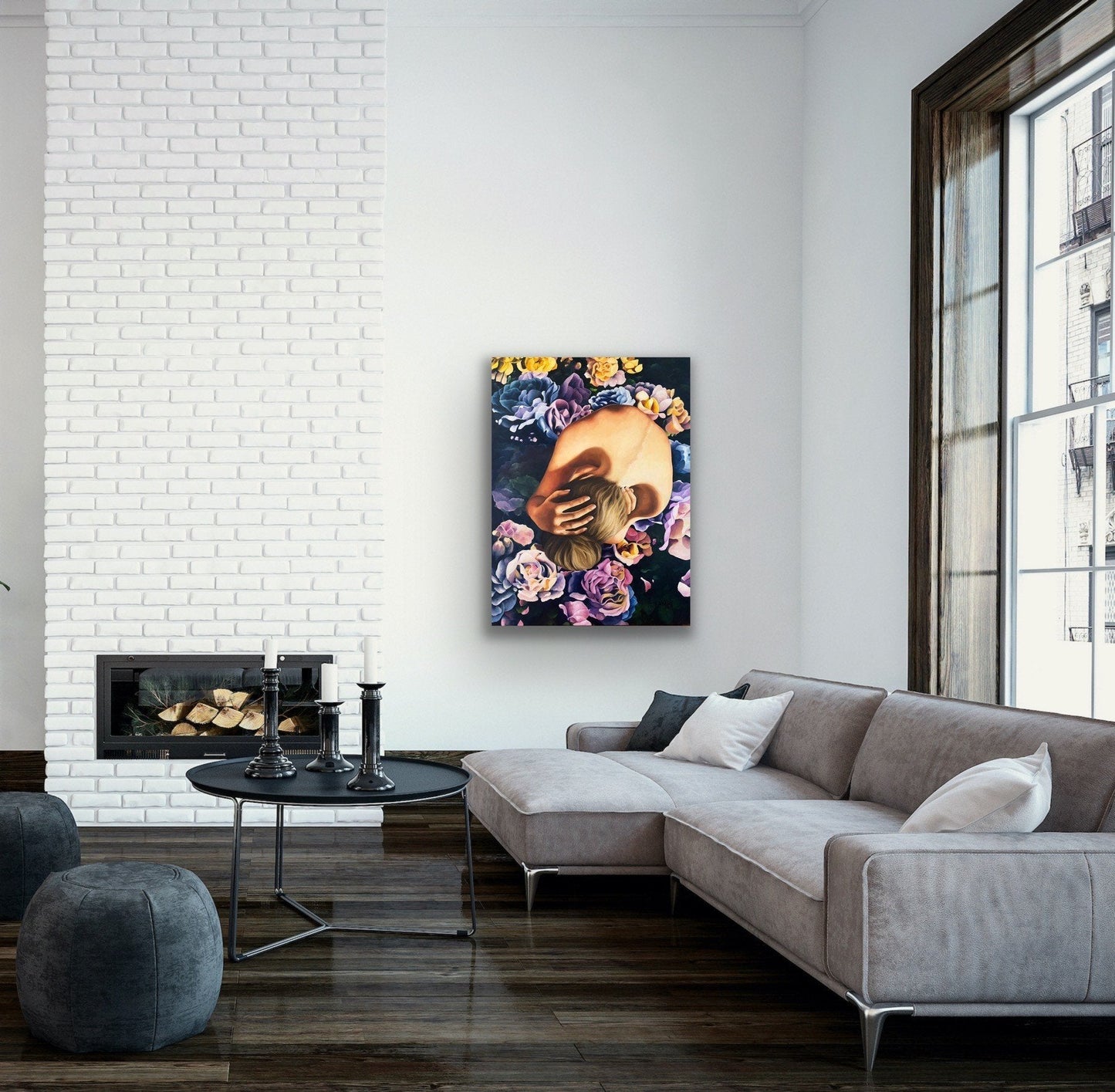 All Along You Were Blooming - Original Art - Gold Coast Gallery Of ArtTrisha Lambi