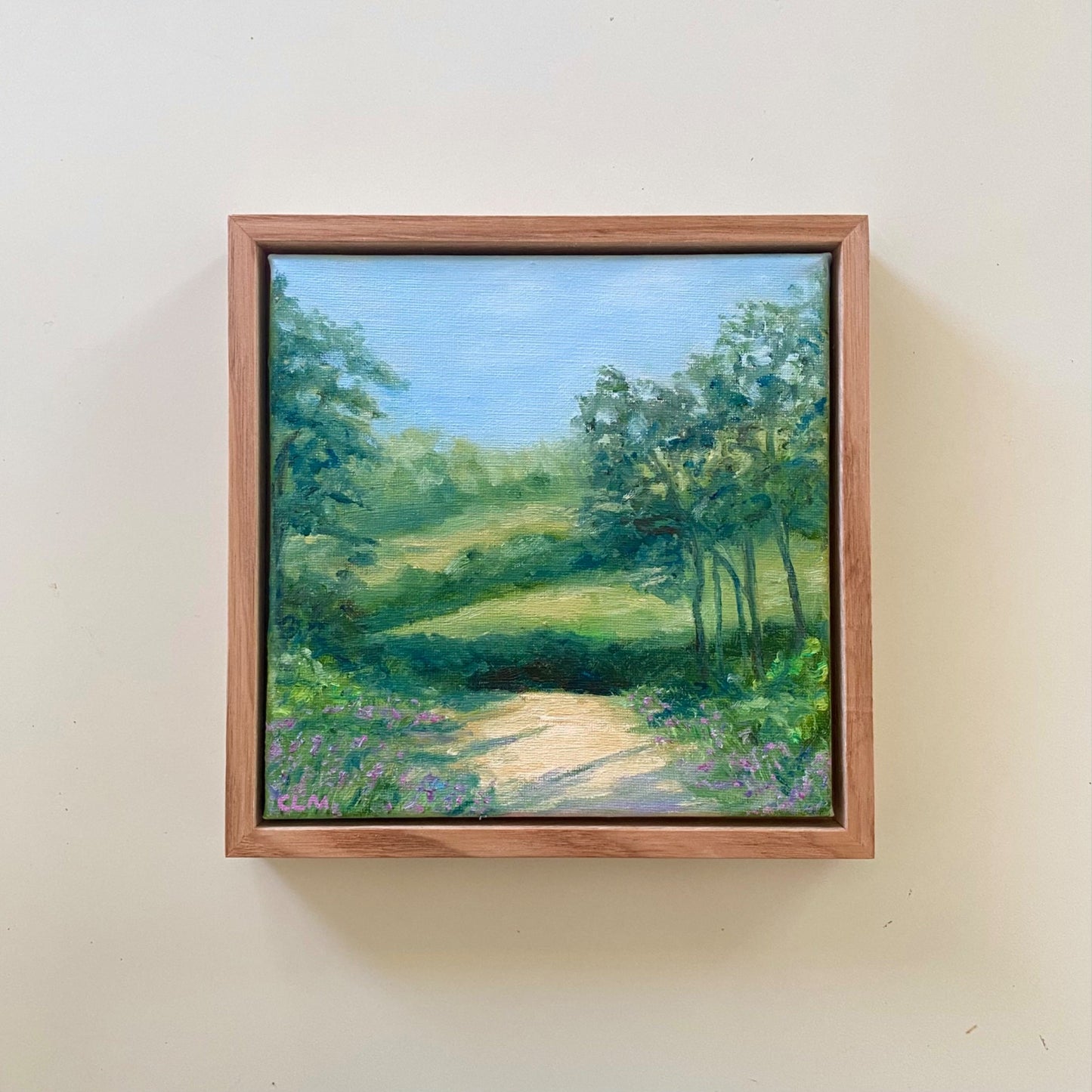 Along the Lavender Path - Original Art - Gold Coast Gallery Of ArtCharlotte Moore