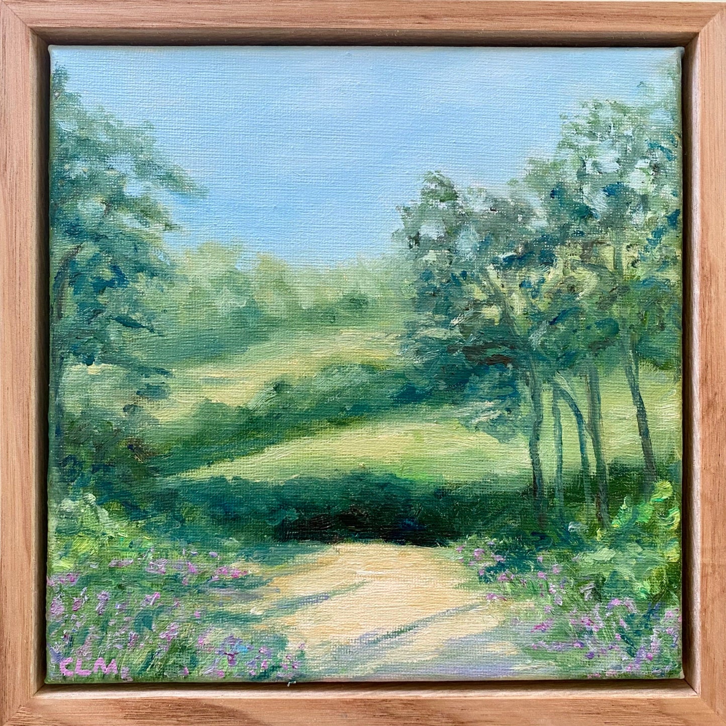 Along the Lavender Path - Original Art - Gold Coast Gallery Of ArtCharlotte Moore