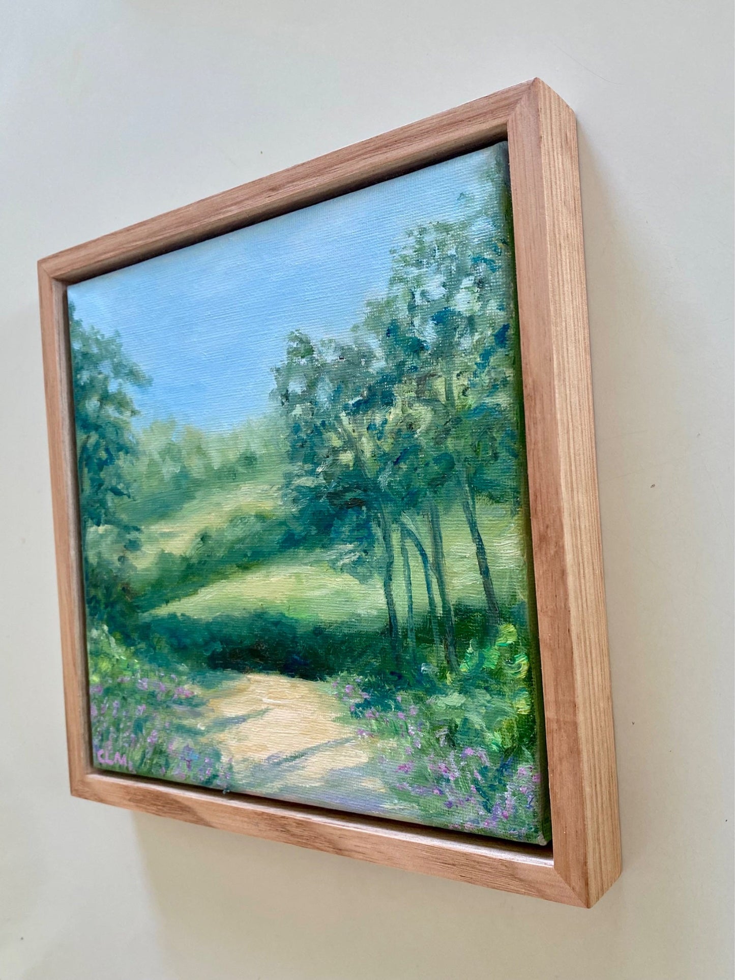 Along the Lavender Path - Original Art - Gold Coast Gallery Of ArtCharlotte Moore
