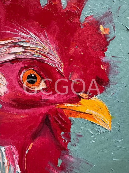 Archie the Rooster - Gold Coast Gallery Of ArtHilly Coufreur