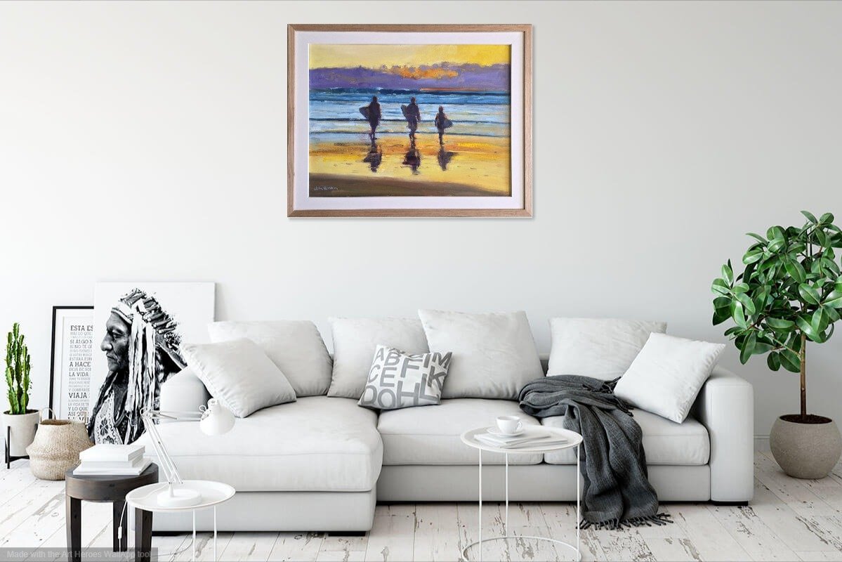 At The Crack Of Dawn - Gold Coast Gallery Of ArtJohn G Pearson