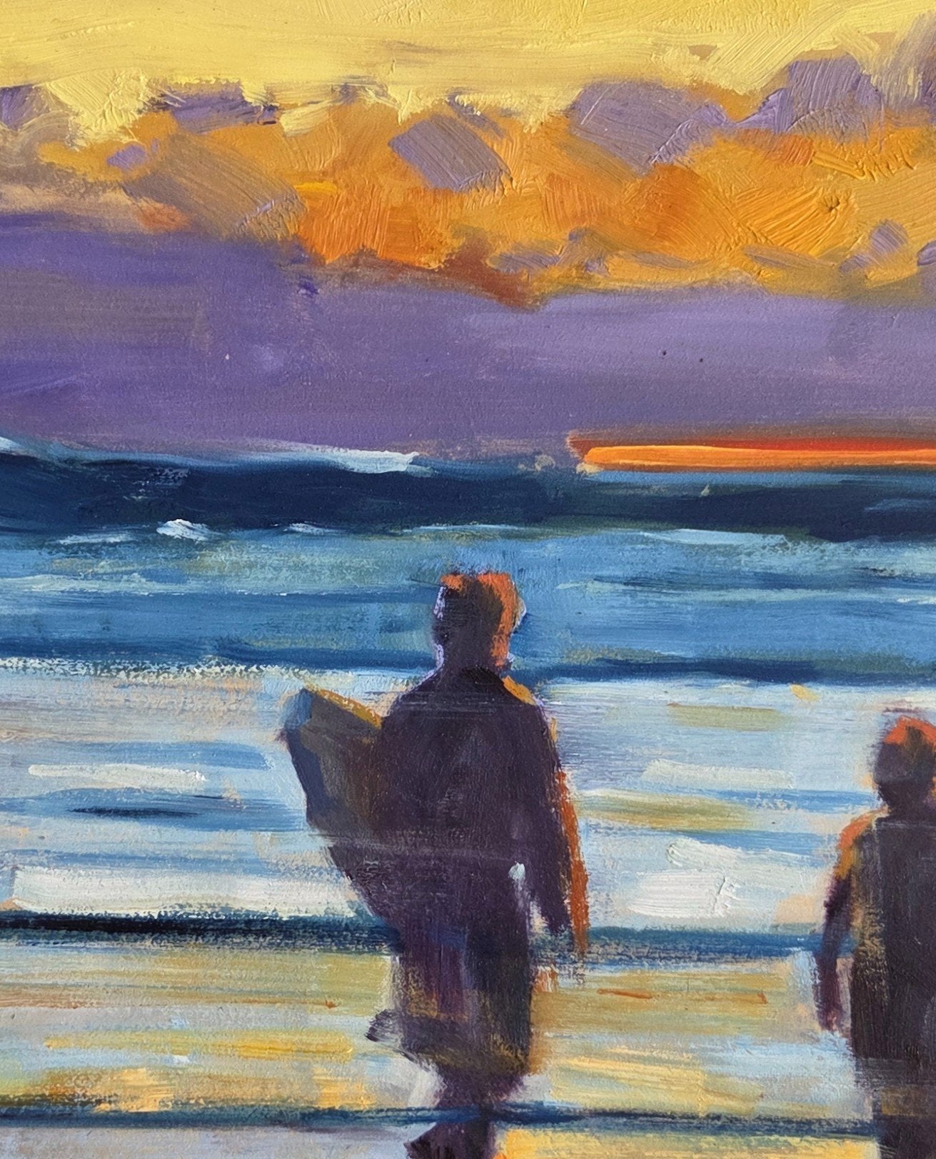 At The Crack Of Dawn - Gold Coast Gallery Of ArtJohn G Pearson