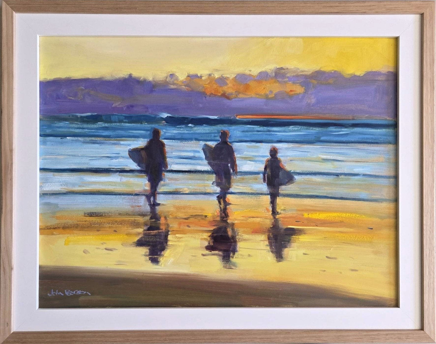 At The Crack Of Dawn - Gold Coast Gallery Of ArtJohn G Pearson
