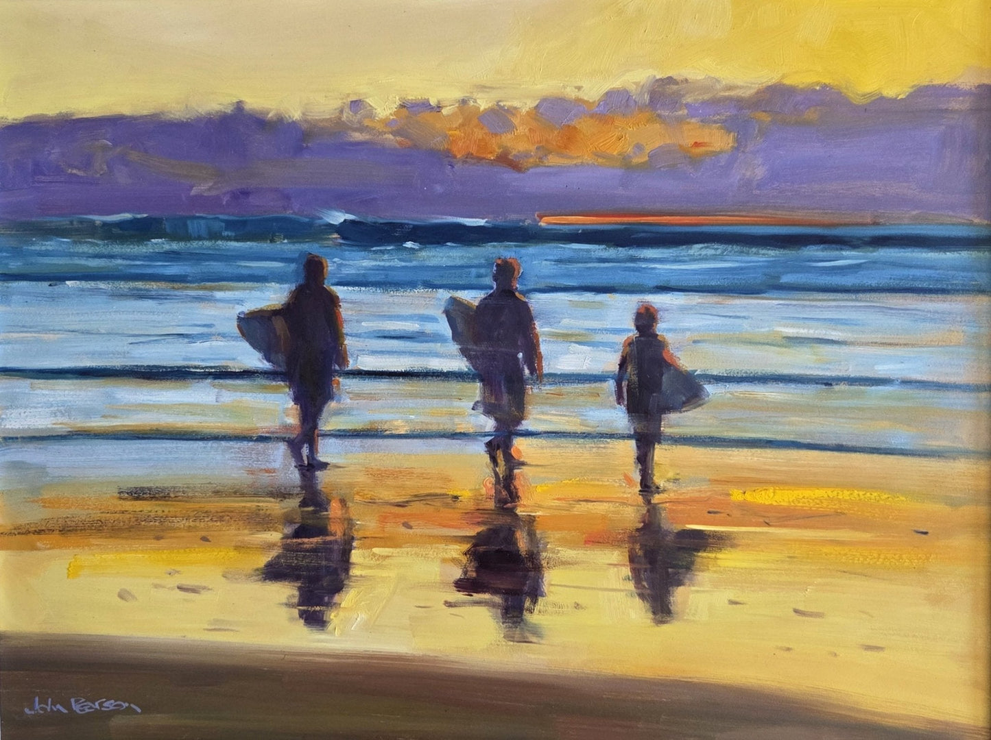 At The Crack Of Dawn - Gold Coast Gallery Of ArtJohn G Pearson
