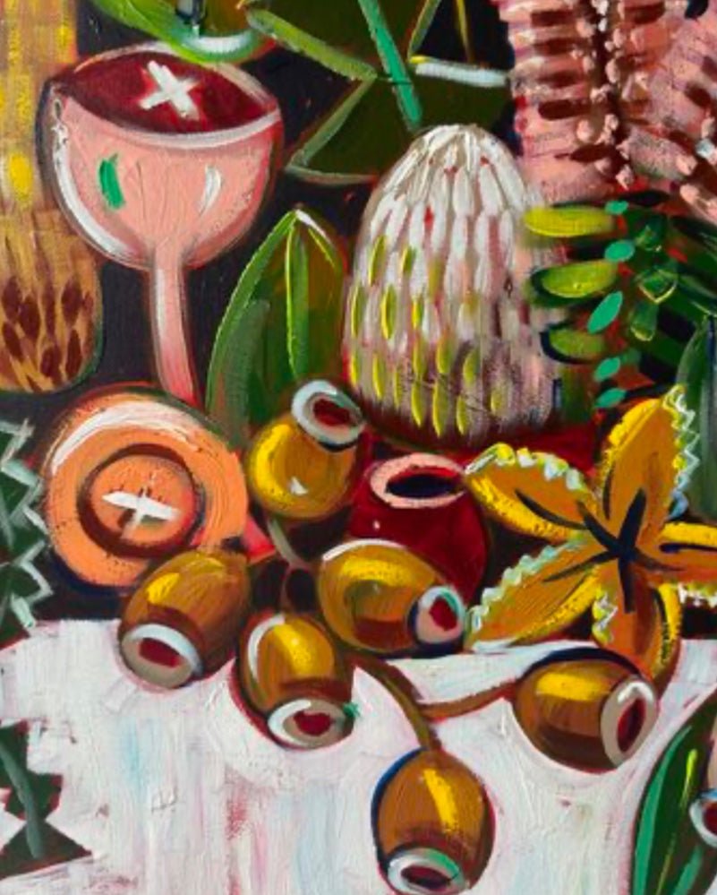 Aussie Flower Happiness - Gold Coast Gallery Of ArtLucy Car