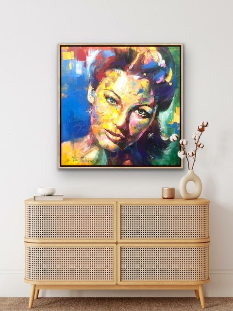 Ava Gardner Filmstar - Original Art - Gold Coast Gallery Of ArtJos Coufreur