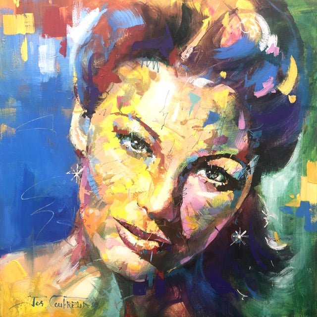 Ava Gardner Filmstar - Original Art - Gold Coast Gallery Of ArtJos Coufreur
