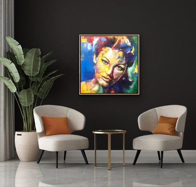 Ava Gardner Filmstar - Original Art - Gold Coast Gallery Of ArtJos Coufreur