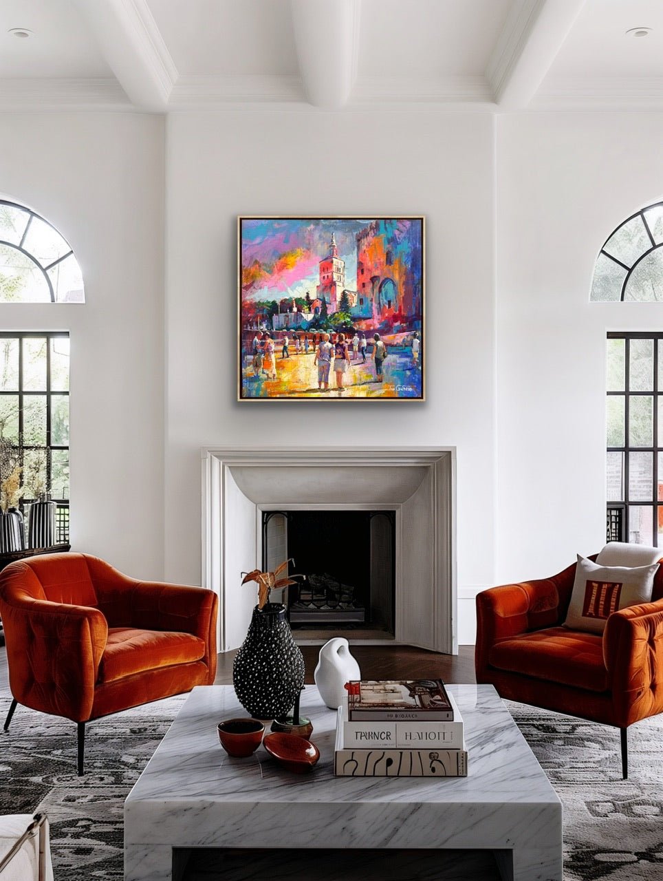 Avignon, France - Original Art - Gold Coast Gallery Of ArtJos Coufreur