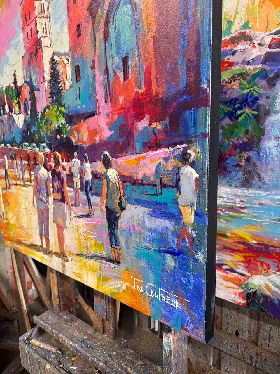Avignon, France - Original Art - Gold Coast Gallery Of ArtJos Coufreur