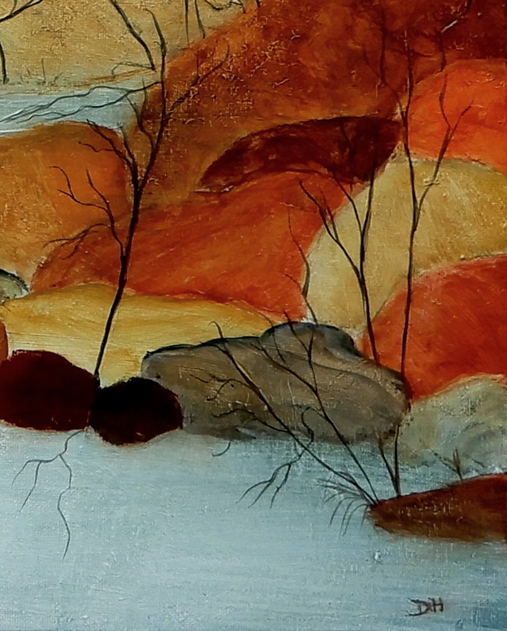 Back Country Creek - Original Art - Gold Coast Gallery Of ArtDoodie Herman