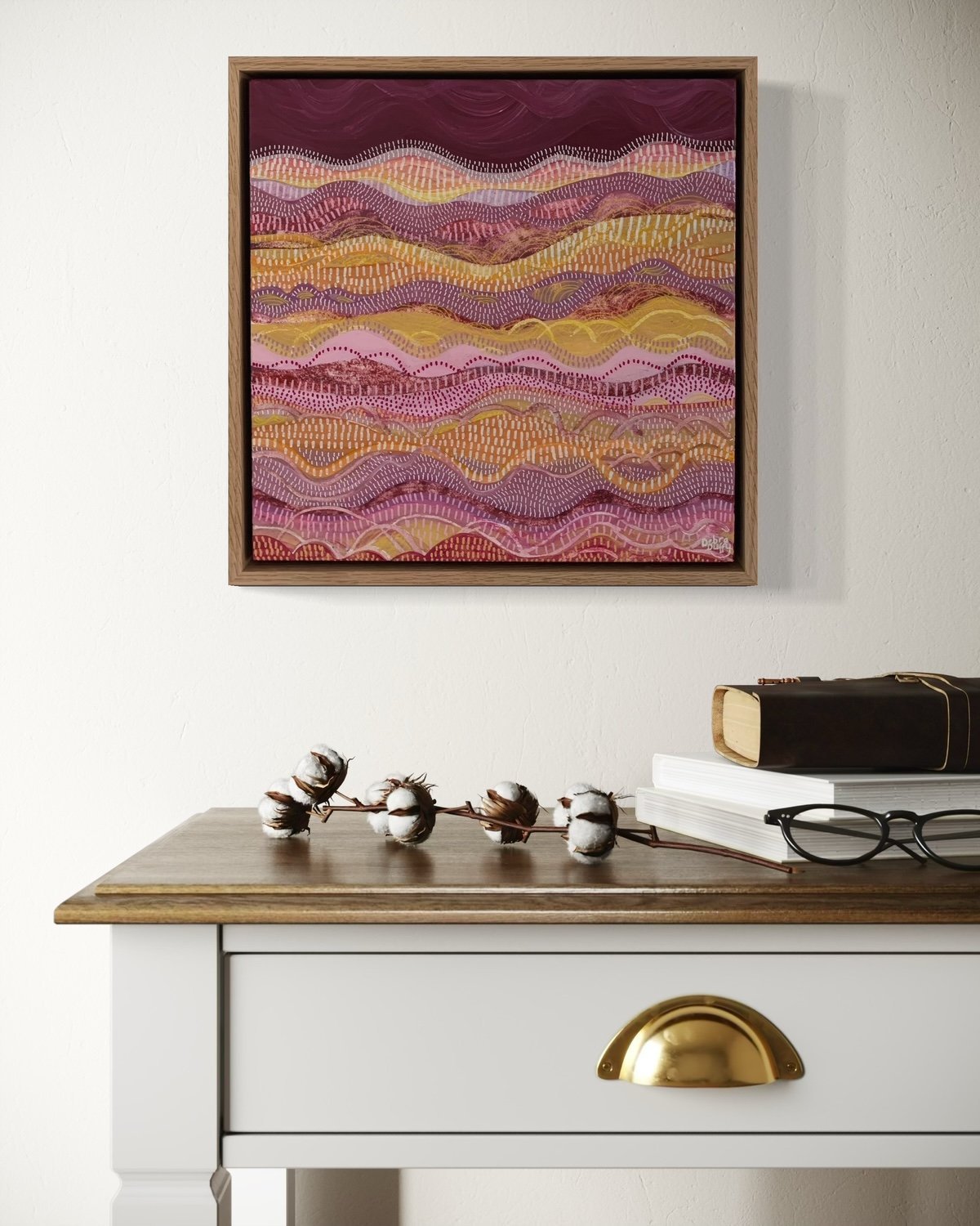 Bathed in Burgundy - Gold Coast Gallery Of ArtDebra Duffy