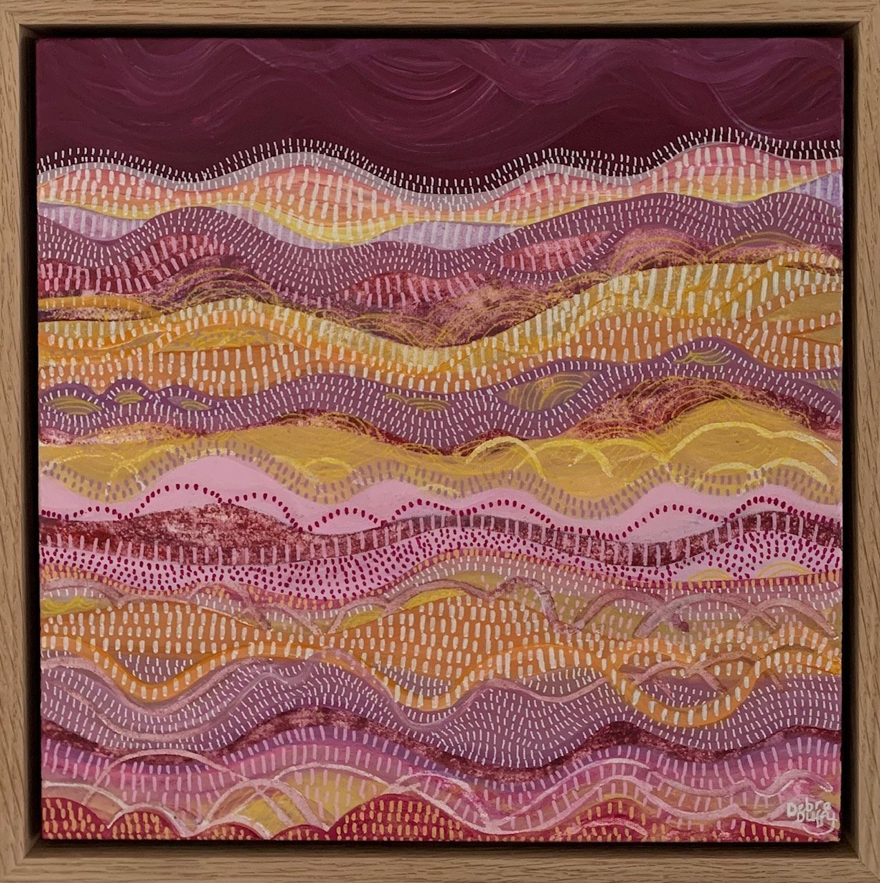 Bathed in Burgundy - Gold Coast Gallery Of ArtDebra Duffy