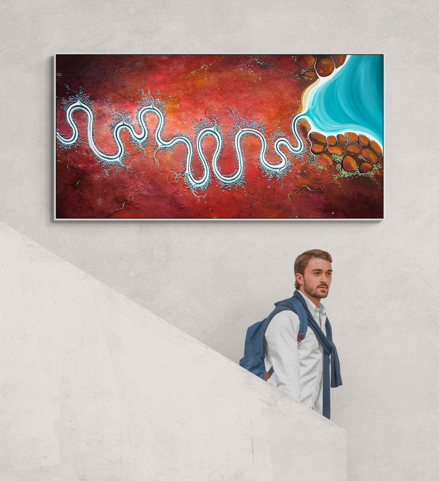 Bay Of Burning Earth - Gold Coast Gallery Of ArtTania Chanter