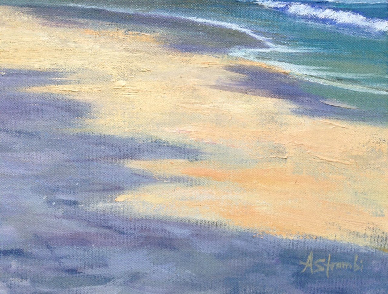 Beach Dunes Yamba - Gold Coast Gallery Of ArtAnne Strambi