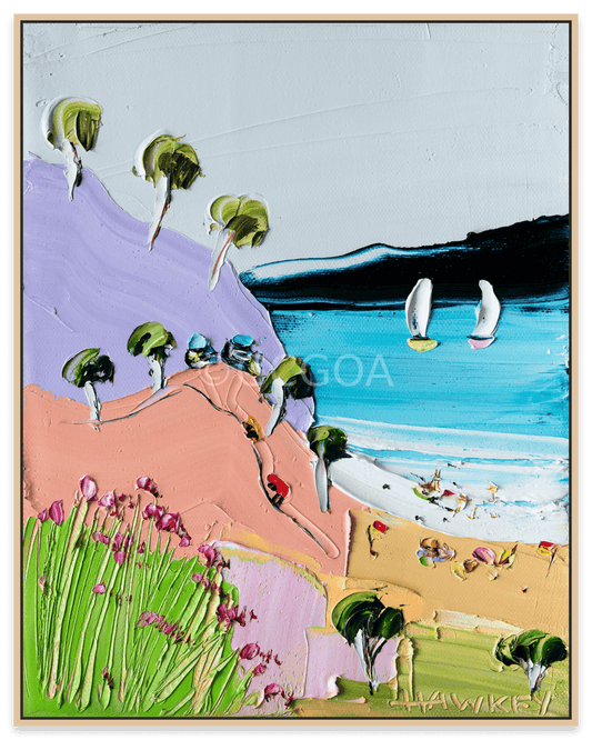 Beachlands 12 - Fine Art Print - Gold Coast Gallery Of ArtAngela Hawkey