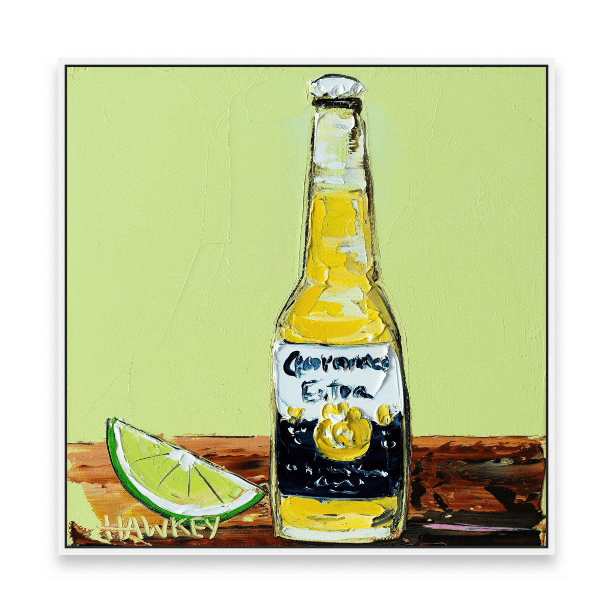 Beer And Lime - Fine Art Print - Gold Coast Gallery Of ArtAngela Hawkey