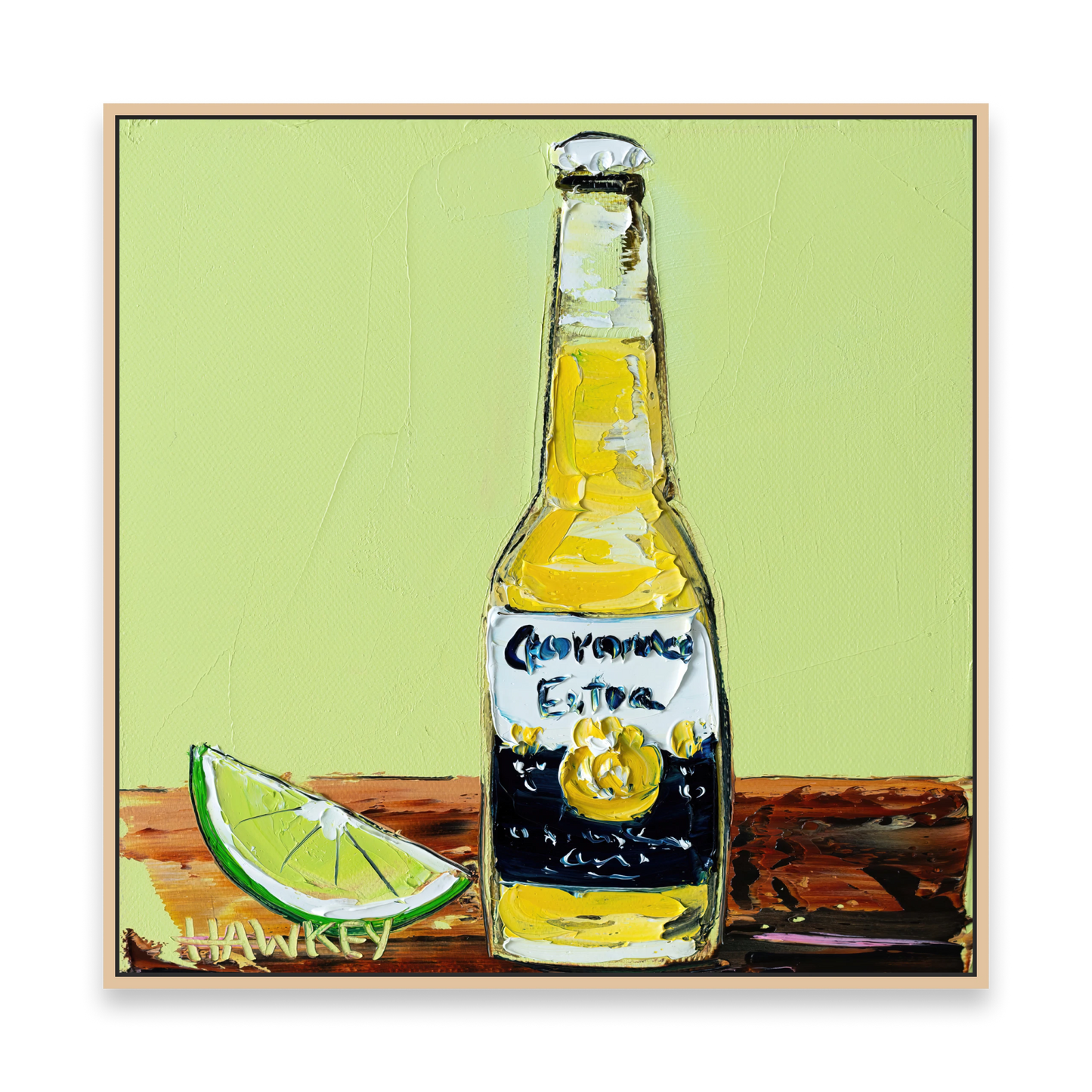 Beer And Lime - Fine Art Print - Gold Coast Gallery Of ArtAngela Hawkey