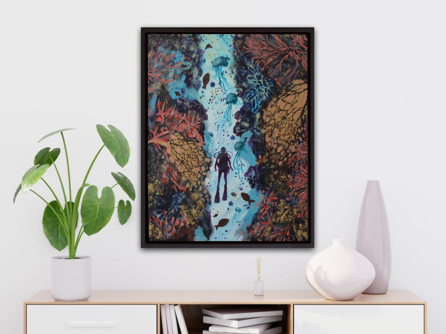 Beneath the breathing reef - Gold Coast Gallery Of ArtMonica Maleck