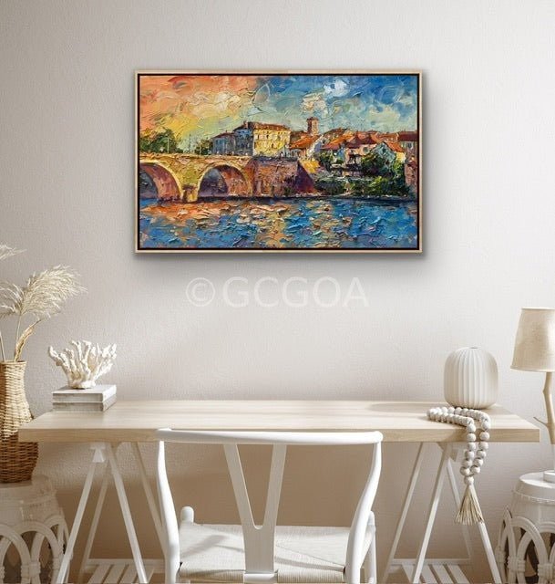 Bergerac, France 3 - Original Art - Gold Coast Gallery Of ArtJos Coufreur