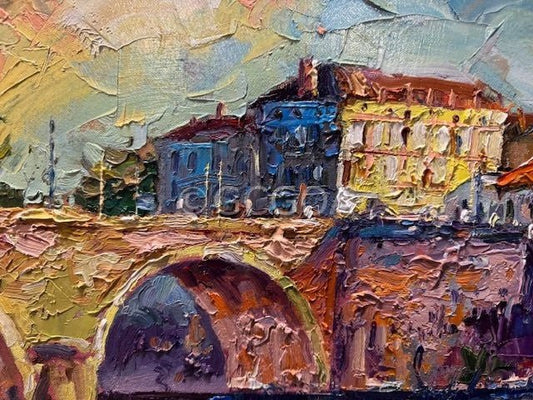 Bergerac, France 3 - Original Art - Gold Coast Gallery Of ArtJos Coufreur