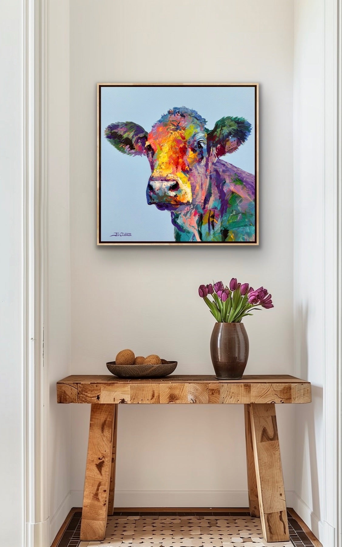 Bessy the Cow - Gold Coast Gallery Of ArtJos Coufreur