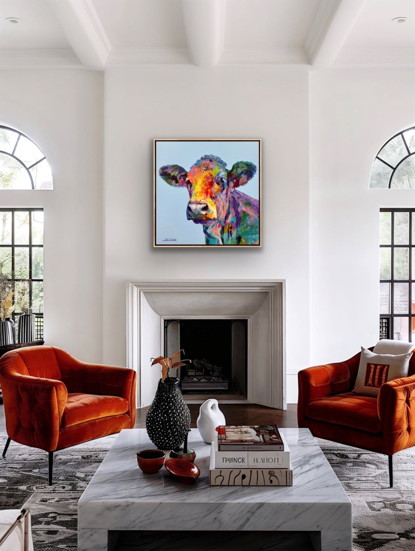 Bessy the Cow - Gold Coast Gallery Of ArtJos Coufreur