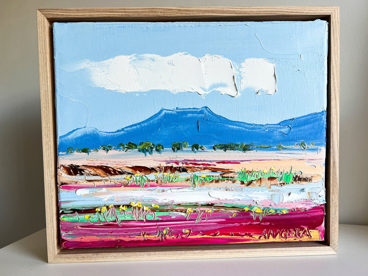 Beyond The Pond - Original Art - Gold Coast Gallery Of ArtAngela Hawkey