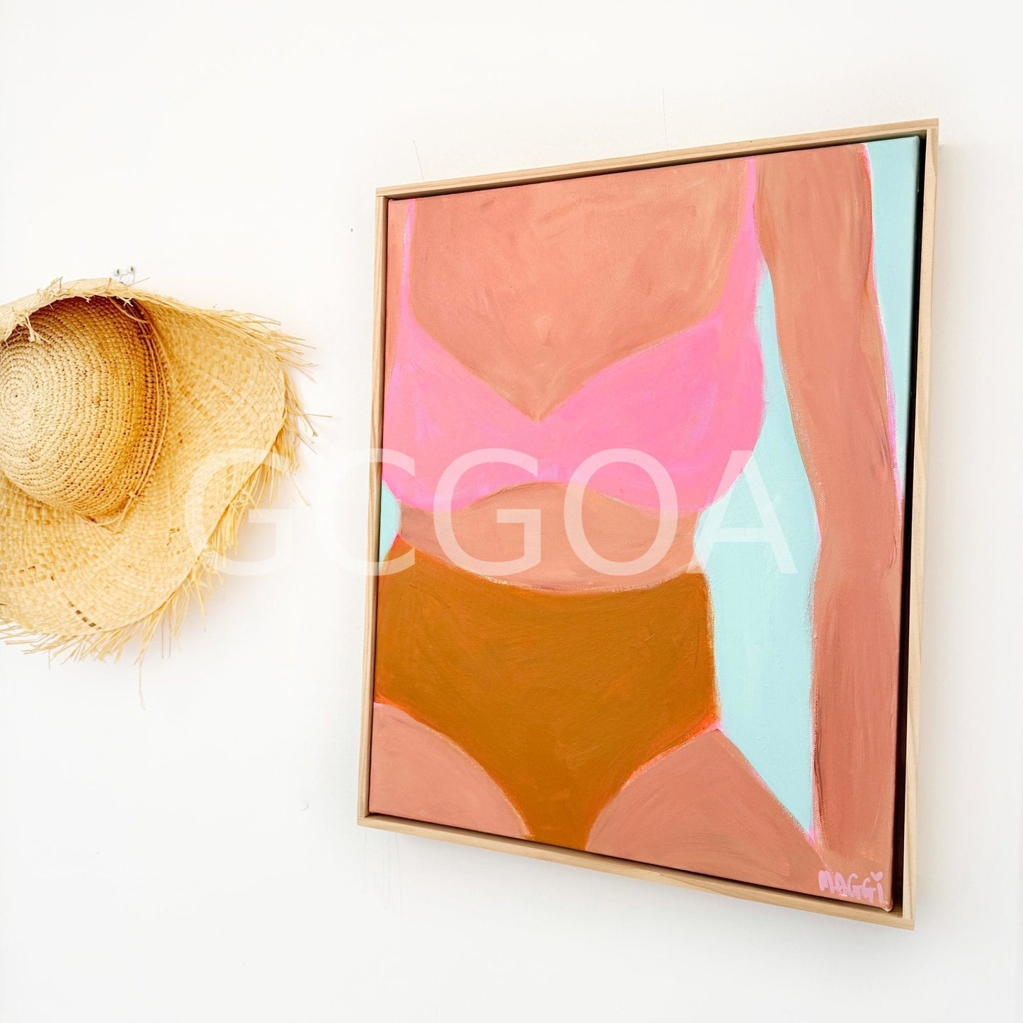 Bikini Beach Bather - Gold Coast Gallery Of ArtMaggi Mcdonald