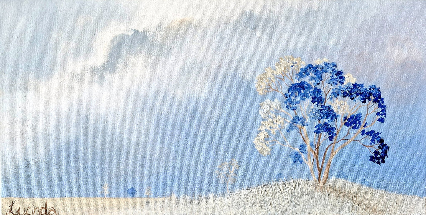 Blue Blossom Hill - Gold Coast Gallery Of ArtLucinda Leveille