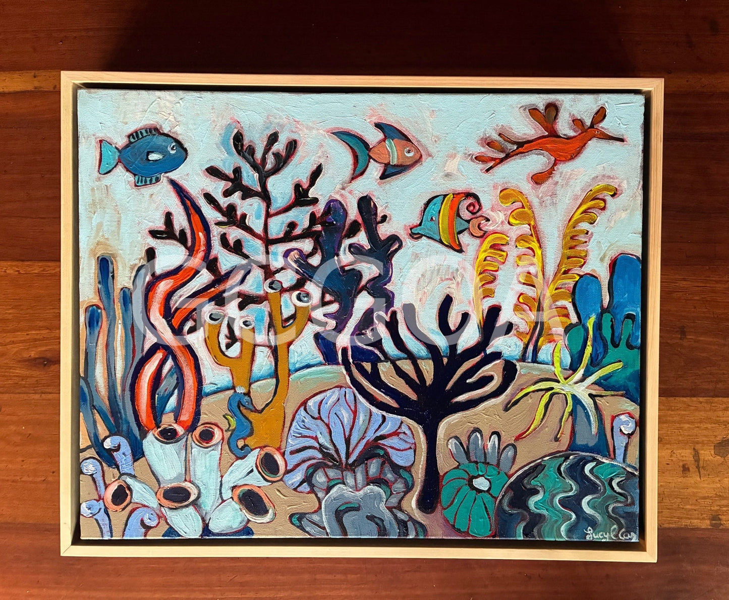 Blue Coral - Gold Coast Gallery Of ArtLucy Car