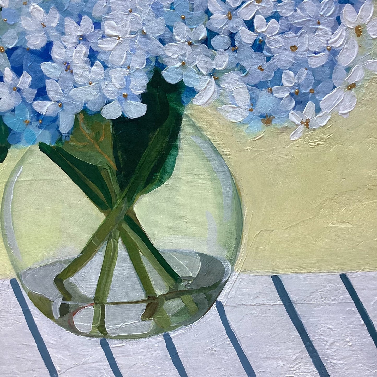 Blue Hydrangeas - Gold Coast Gallery Of ArtNatalie K