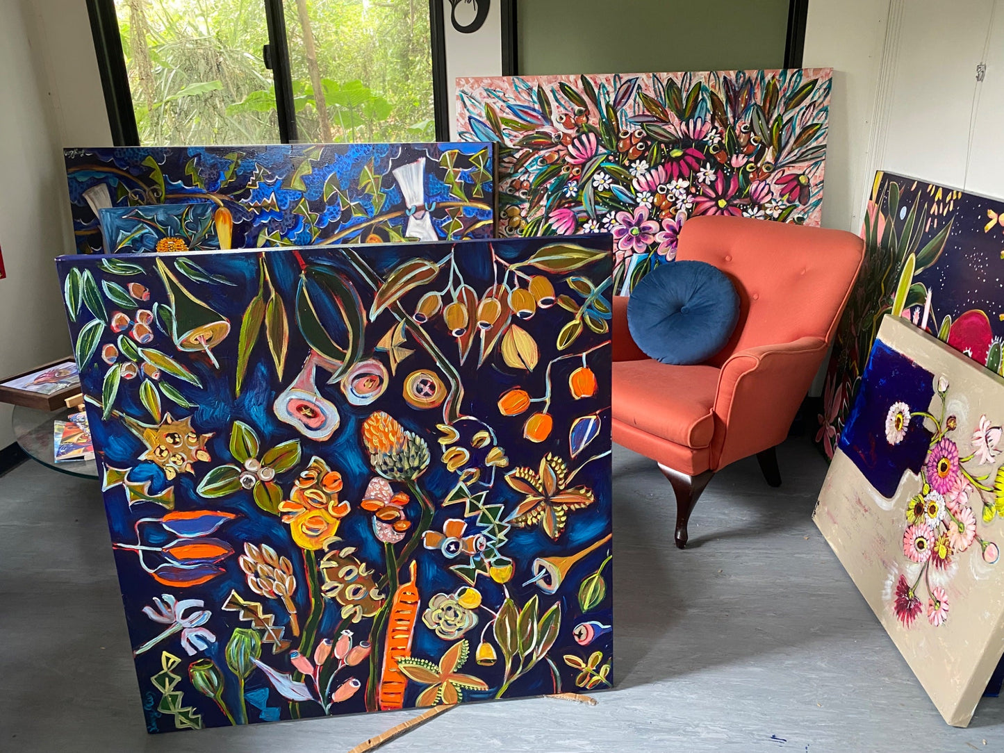 Blue Seedpods - Gold Coast Gallery Of ArtLucy Car